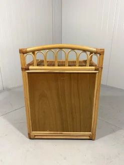 Rattan Kommode, 1980er
