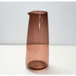 Rauchglas Wasserkaraffe & Gläser von Timo Sarpaneva, 1960er, 7 Set