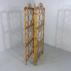 Raumteiler aus Rattan, Italien, 1960er