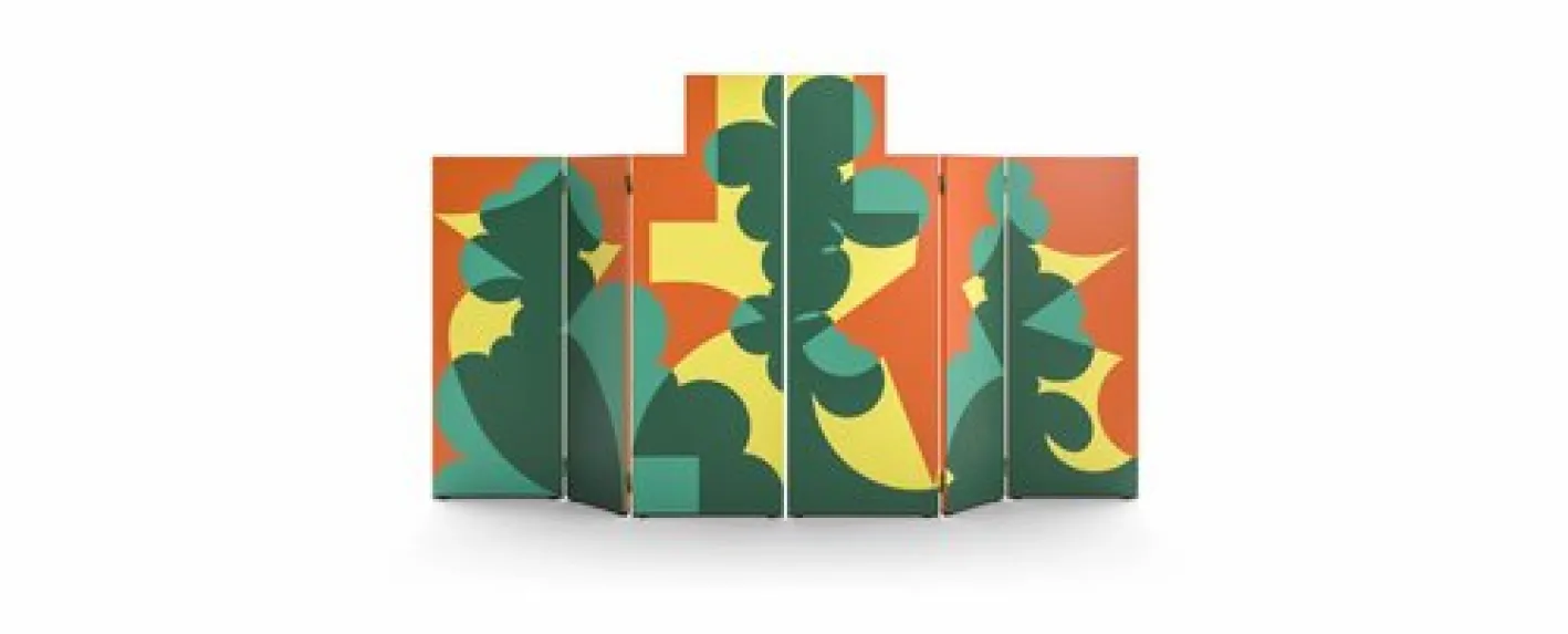 Raumteiler von Giacomo Balla für Cassina, 2er Set