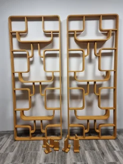 Raumteiler von Ludvik Volak für Drevopodnik Holesov, 1950er, 2er Set