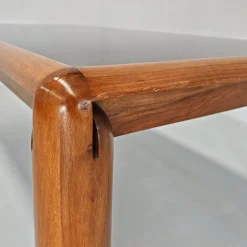 Rechteckiger Modell 781 Tisch aus Holz von Vico Magistretti für Cassina, 1970er