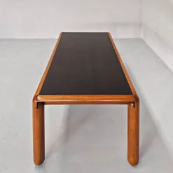 Rechteckiger Modell 781 Tisch aus Holz von Vico Magistretti für Cassina, 1970er