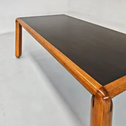 Rechteckiger Modell 781 Tisch aus Holz von Vico Magistretti für Cassina, 1970er