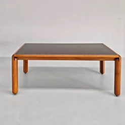 Rechteckiger Modell 781 Tisch aus Holz von Vico Magistretti für Cassina, 1970er