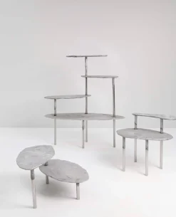 Regal aus Aluminium von Studio Julien Manaira