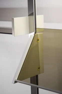 Regal aus Glas von Michel Duraoy für Ligne Roset, 1970er