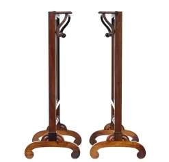 Regency Palisander Feuerschutzwände, 1820, 2er Set