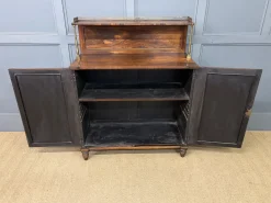 Regency Palisander Nachtschränke, 1810, 2er Set
