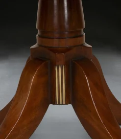 Regency Schlagzeugtisch aus Mahagoni, 1830