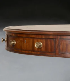 Regency Schlagzeugtisch aus Mahagoni, 1830
