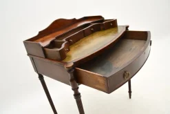 Regency Sheraton Escritoire Schreibtisch, 1910