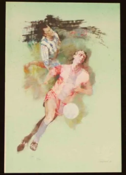 Renzo Vespignani, Figurative Composition, 1990er, Lithographie