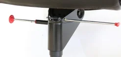 Richard Sapper zugeschriebene Leder Bürostühle für Knoll Inc. / Knoll International, 1979, 2er Set