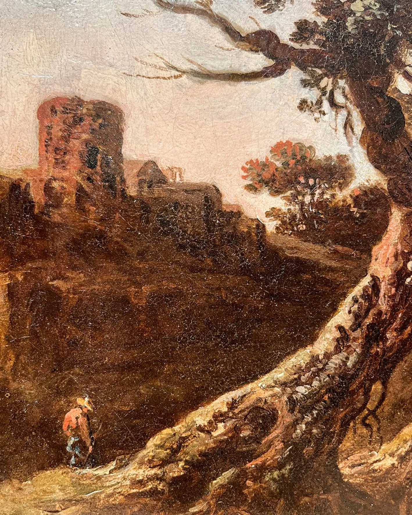 Richard Wilson, Landschaft, Öl auf Leinwand, 18. Jh., gerahmt