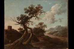 Richard Wilson, Landschaft, Öl auf Leinwand, 18. Jh., gerahmt