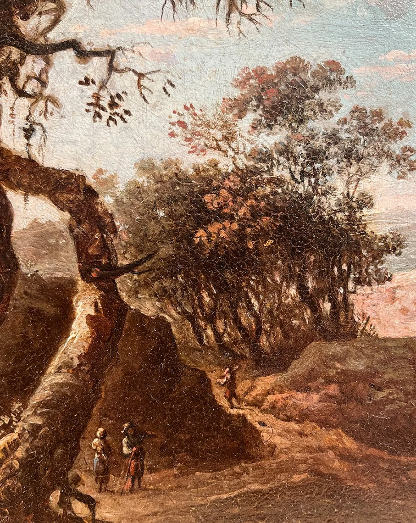Richard Wilson, Landschaft, Öl auf Leinwand, 18. Jh., gerahmt