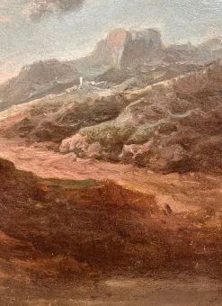 Richard Wilson, Landschaft, Öl auf Leinwand, 18. Jh., gerahmt