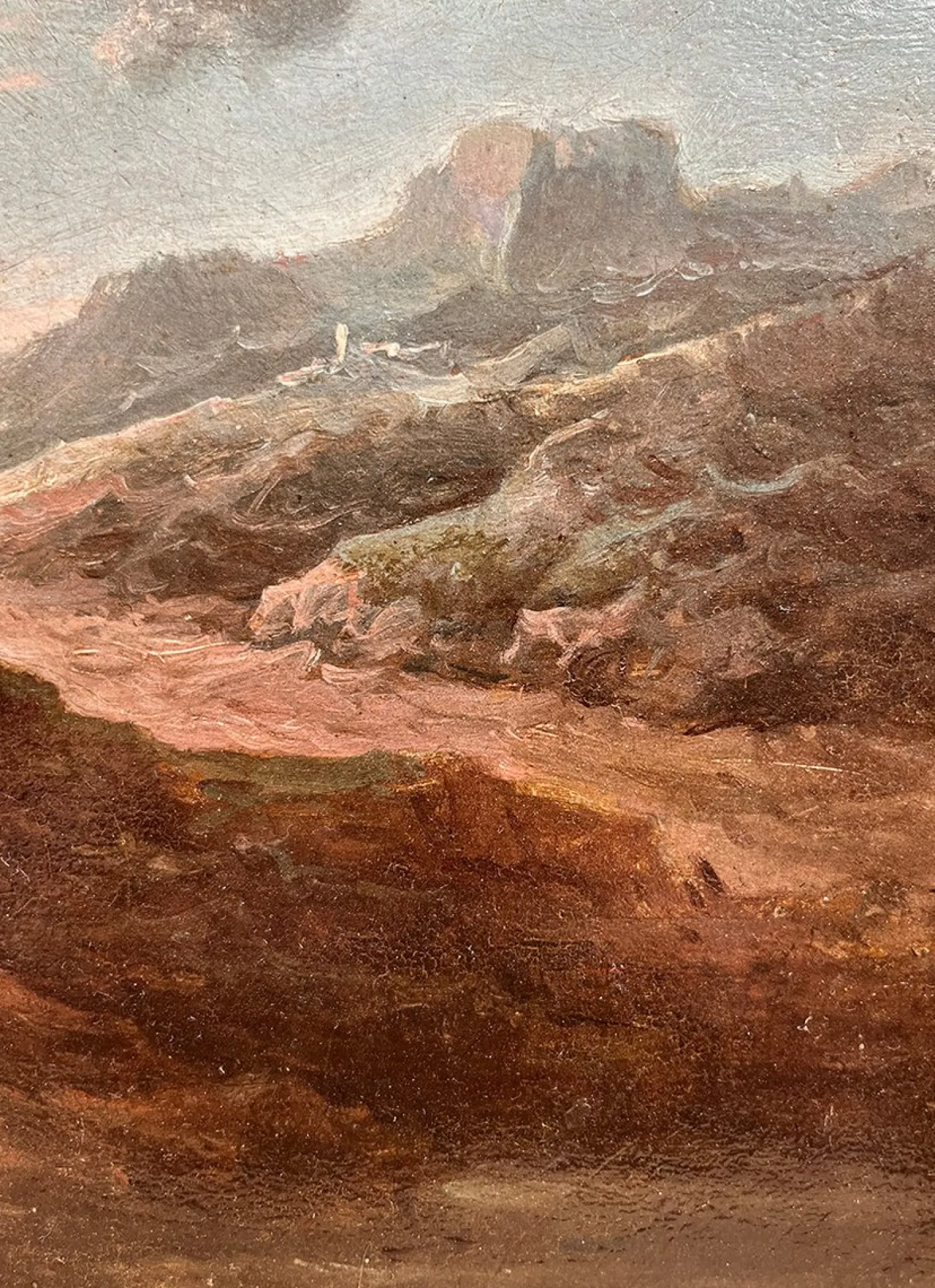 Richard Wilson, Landschaft, Öl auf Leinwand, 18. Jh., gerahmt