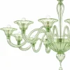 Rigadin Murano Glas Kronleuchter von Simoeng