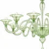 Rigadin Murano Glas Kronleuchter von Simoeng für Simoeng