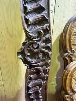 Rohrbett im Louis XV-Stil