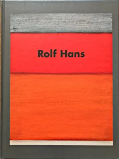 Rolf Hans, Large Framed Monochrome Oil Pastell auf Karton, 1986