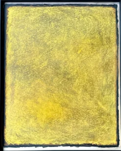 Rolf Hans, Large Framed Monochrome Oil Pastell auf Karton, 1986