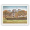 Rolf Rafflewski, Paris, Le Louvre, 1990, Lithographie