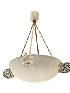 Ronces Kronleuchter von R. Lalique, 1926