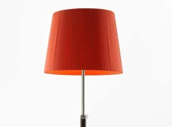 Room G3 Stehlampe in Rot & Chrom von Jume Sans