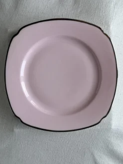 Rosa Porzellan Kaffee- und Teeservice von Epiag, 1920er, 19 . Set