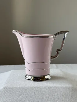 Rosa Porzellan Kaffee- und Teeservice von Epiag, 1920er, 19 . Set