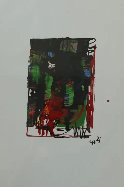 Rosario Calì, Hermetic Chromatism, 1960er, Mixed Media, Gerahmt