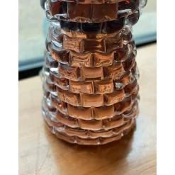 Rostrato Fumè Murano Glas Tischlampe von Simong