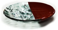 Rote Baccan Tafelaufsätze aus Muranoglas von Stefano Birello für VeVe Glass, 2019, 3er Set