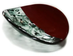 Rote Baccan Tafelaufsätze aus Muranoglas von Stefano Birello für VeVe Glass, 2019, 3er Set