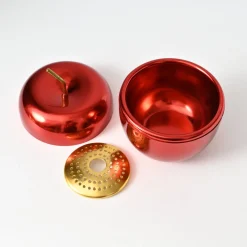 Roter Apfel Eiskübel von Ettore Sottsass für Rinnovel, 1960er