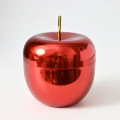 Roter Apfel Eiskübel von Ettore Sottsass für Rinnovel, 1960er