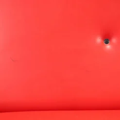 Rotes Vintage Sofa aus Skai, 1960er