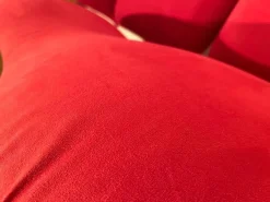 Rotes wandelbares Sofa Bonaldo zugeschrieben, 1980er