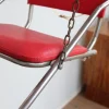 Rote Vintage Kinderschaukel, 1950er