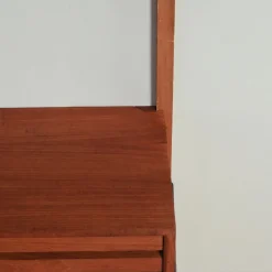 Royal System Wandsystem mit Schreibtisch, Schubladenelement und Regalen von Poul Cadovius für Cado, 1960er