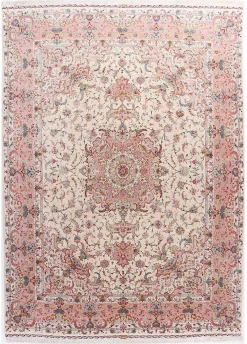 Royal Tabriz Teppich mit Seide, 1970er