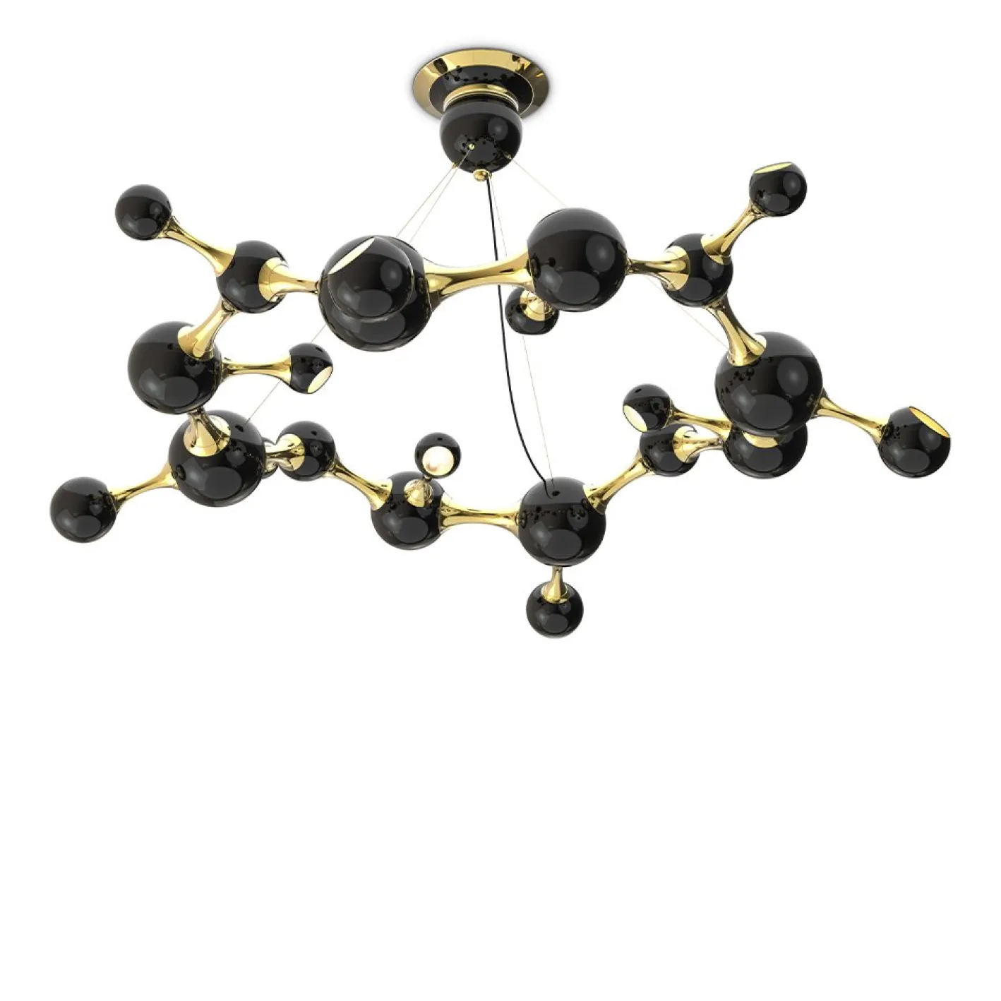 Runde Atomic Pendelleuchte von Delightfull