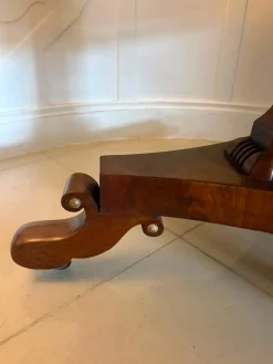 Runder antiker Regency 6-Sitzer Esstisch aus Mahagoni mit kippbarer Tischplatte, 1830
