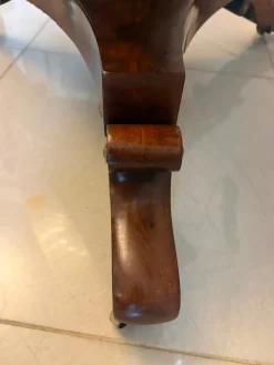Runder antiker Regency 6-Sitzer Esstisch aus Mahagoni mit kippbarer Tischplatte, 1830