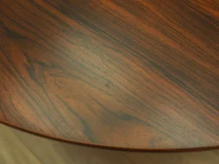 Runder Dänischer Palisander Couchtisch, 1970er