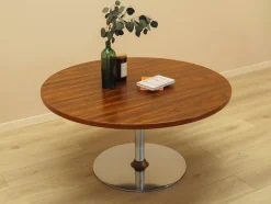 Runder Dänischer Palisander Couchtisch, 1970er