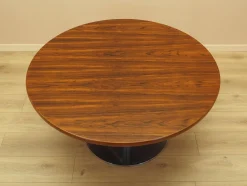 Runder Dänischer Palisander Couchtisch, 1970er
